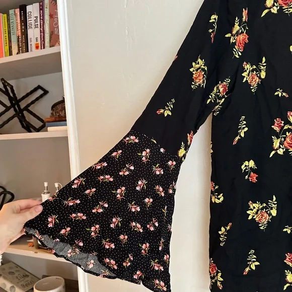 free people floral tunic - Picture 3 of 8